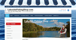 Desktop Screenshot of lakesidefishingshop.com